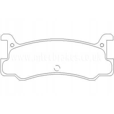 DP2673 Plaquettes de frein EBC Greenstuff 