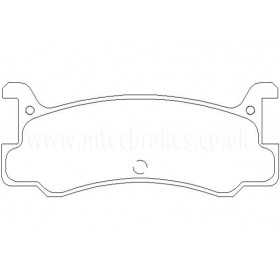 MDB1358 Plaquettes de frein Performance Mintex