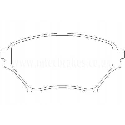 DP41452R Plaquettes de frein EBC Yellowstuff