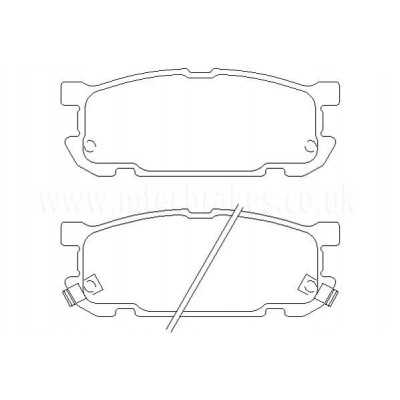 DP41453R Plaquettes de frein EBC Yellowstuff