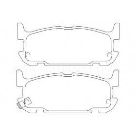 MDB2575 Plaquettes de frein Performance Mintex