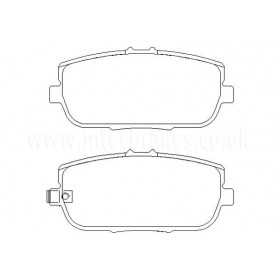 MTECPAD4552 Plaquettes de frein performance Brakes and Spacers