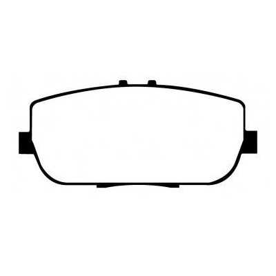 DP41775R EBC Yellowstuff Brake Pads