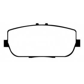 DP31775C Plaquettes de frein EBC Redstuff 