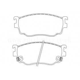 DP21411 Plaquettes de frein EBC Greenstuff 