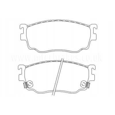MDB2035 Plaquettes de frein Performance Mintex