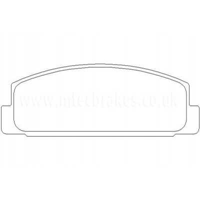 MDB2309 Plaquettes de frein Performance Mintex