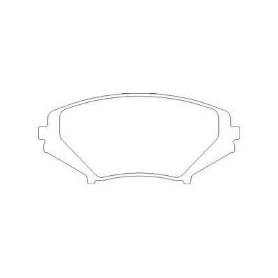 MDB2589 Plaquettes de frein Performance Mintex