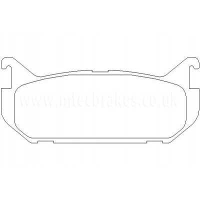 DP2972 Plaquettes de frein EBC Greenstuff 