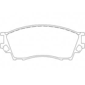 MDB1756 Plaquettes de frein Performance Mintex