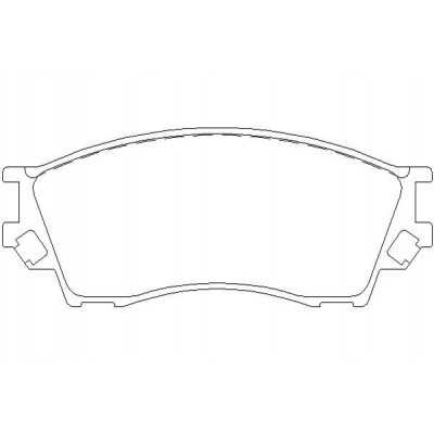 MDB1756 Plaquettes de frein Performance Mintex