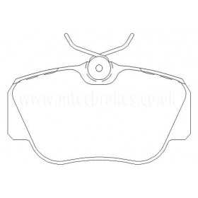 DP2778 Plaquettes de frein EBC Greenstuff 