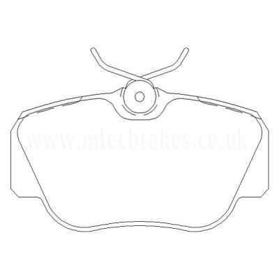 DP2778 Plaquettes de frein EBC Greenstuff 