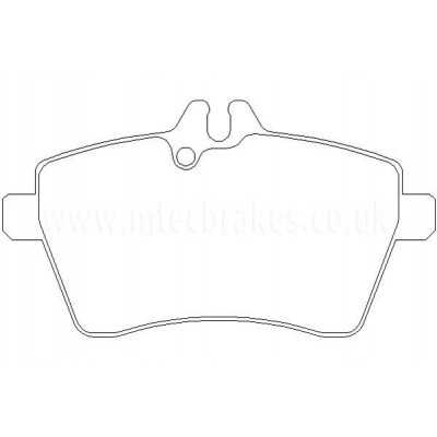 MDB2685 Plaquettes de frein Performance Mintex