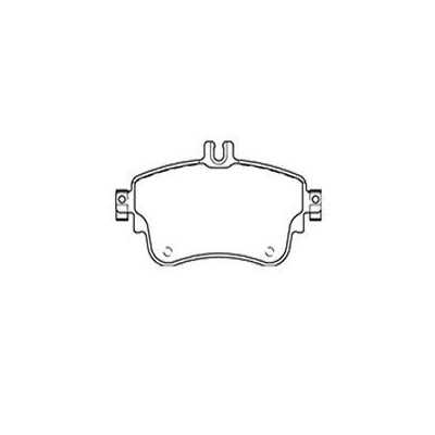 BW4434 Plaquettes de frein Performance Brakeworld