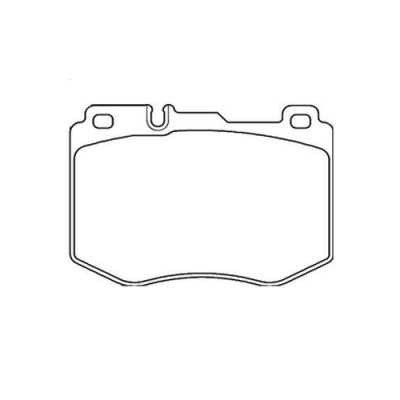 MDB3710 Plaquettes de frein Performance Mintex
