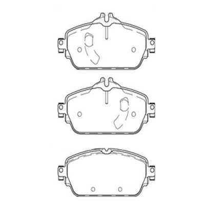 BW4486 Plaquettes de frein Performance Brakeworld