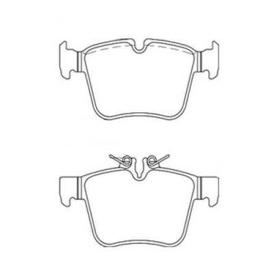 MDB3711 Plaquettes de frein Performance Mintex