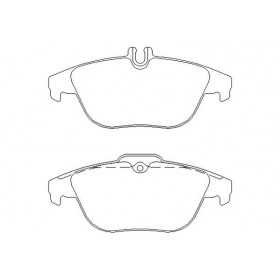 MTECPAD4160 Plaquettes de frein performance Brakes and Spacers