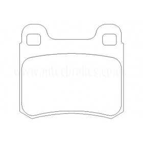 MDB1222 Plaquettes de frein Performance Mintex