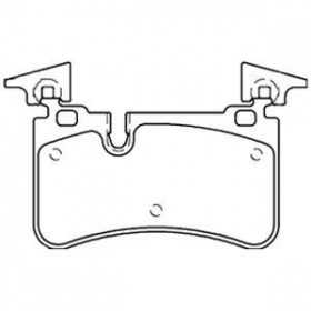 MDB3045 Plaquettes de frein Performance Mintex