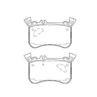 MDB3407 Plaquettes de frein Performance Mintex