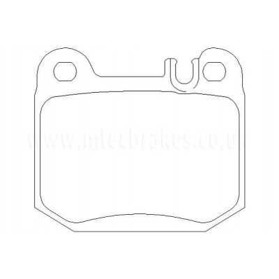 DP31395C Plaquettes de frein EBC Redstuff