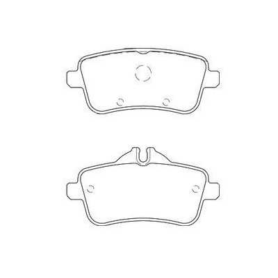 MDB3315 Plaquettes de frein Performance Mintex