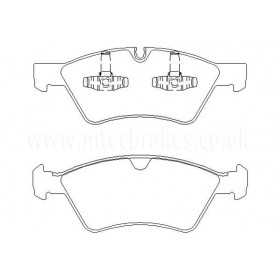 MDB2729 Plaquettes de frein Performance Mintex