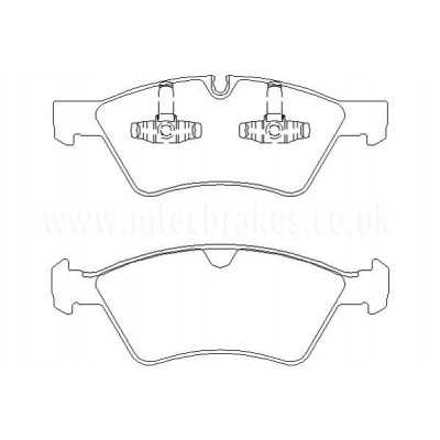 MDB2729 Plaquettes de frein Performance Mintex