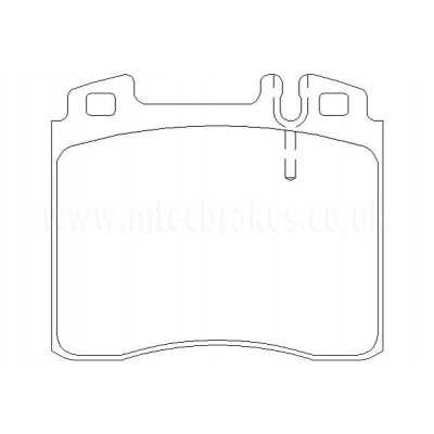 DP3963C Plaquettes de frein EBC Redstuff