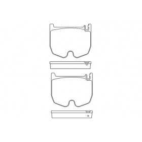 BW4084 Plaquettes de frein Performance Brakeworld