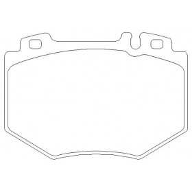 BW4114 Plaquettes de frein Performance Brakeworld