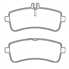 MDB3746 Plaquettes de frein Performance Mintex