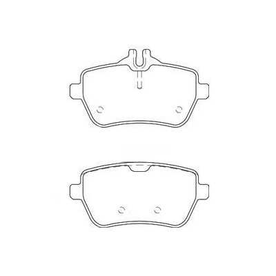MDB3284 Plaquettes de frein Performance Mintex