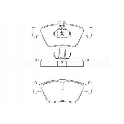 MTECPAD4474 Plaquettes de frein performance Brakes and Spacers