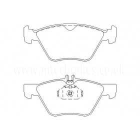 MTECPAD4280 Plaquettes de frein performance Brakes and Spacers