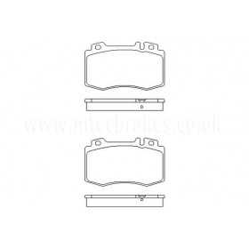 DP31363C Plaquettes de frein EBC Redstuff