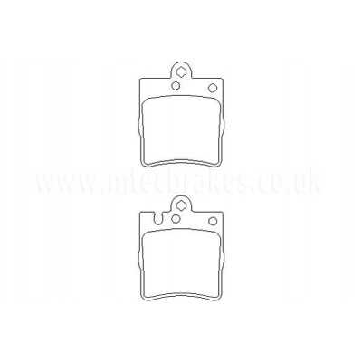 DP21441 Plaquettes de frein EBC Greenstuff 