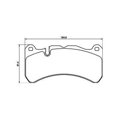 MDB3115 Mintex Brake Pad