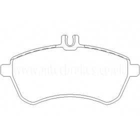 BW4268 Plaquettes de frein Performance Brakeworld