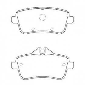 MDB3245 Plaquettes de frein Performance Mintex