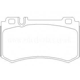 MDB2621 Plaquettes de frein Performance Mintex