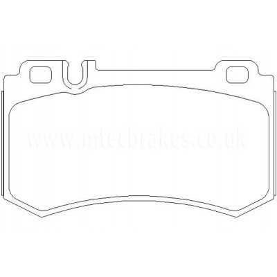 MDB2621 Plaquettes de frein Performance Mintex