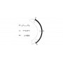 MTECSH1397 Garnitures du tambour de frein