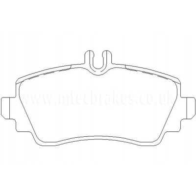 DP21555 Plaquettes de frein EBC Greenstuff 