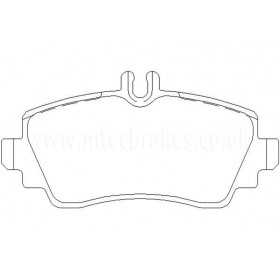 MDB2643 Plaquettes de frein Performance Mintex