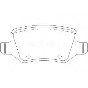 DP21438 Plaquettes de frein EBC Greenstuff 