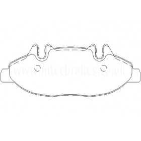 DP21553 Plaquettes de frein EBC Greenstuff 