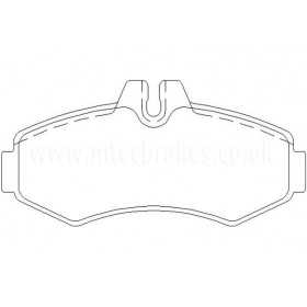 MDB1967 Plaquettes de frein Performance Mintex
